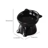 Cat Bowl Pet Accessories Ceramic Diagonal High Feet Cute Protection Cervical Spine Dog Bowl Drink Water Bowl Pet Supplies