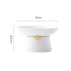 S2bcdb50f1dc34cc9bd19131fdb6176c8z.webp Ceramic Cartoon Shaped Bowls for Pet, High Legged, Cervical Vertebra Protection, Drinking Food Bowl, Cat Bowl Supplies, 1Pc