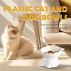 Cat Bowl Pet Accessories Ceramic Diagonal High Feet Cute Protection Cervical Spine Dog Bowl Drink Water Bowl Pet Supplies
