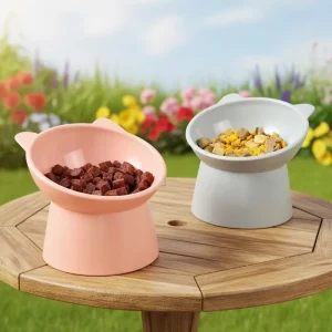 S490b8f52c1b644dc8d513f6453c47f320.webp Pet Eating Bowl Portable Dog Two Bowls With Water Bottle
