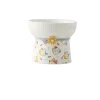 S5e27168824324f0bb52bd503775d4ba8S.webp Anti Knock Ceramic Cat Bowl Creative Cute Dog Food Feeding Basin Large Capacity Slanted Mouth Pet High Foot Bowl Water Container