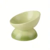 S84c9973acfe54eb794e93158e228a4c1P.webp Ceramic Cat Bowl Pet Accessories Drink Water Bowl Diagonal High Feet Cute Protection Cervical Spine Cat Bowl Pet Supplies