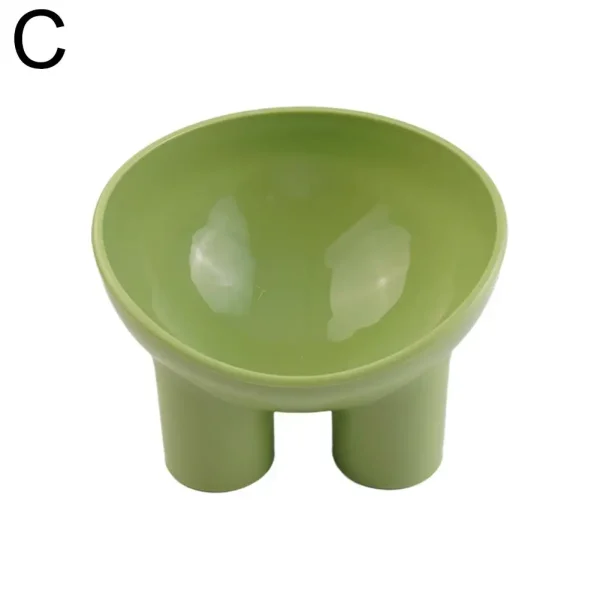 Cat Bowl Pet Accessories Ceramic Diagonal High Feet Cute Protection Cervical Spine Dog Bowl Drink Water Bowl Pet Supplies