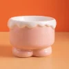 Sa470132d003046e2b829d326f2872e66d.webp Non-Slip Ceramic Pet Bowl Anti-Spilling Guarded Neck Anti-Overturning Bowl Large Capacity Slow Feeder Bowl Dog Drinking
