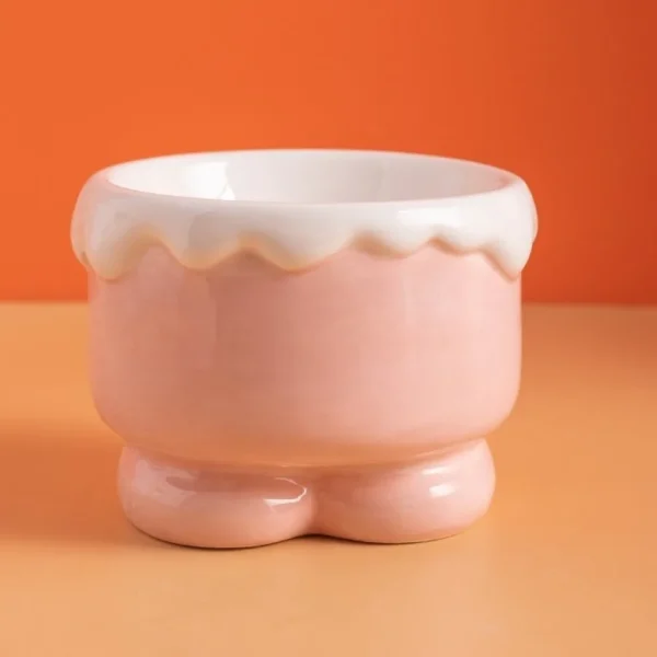 Sa470132d003046e2b829d326f2872e66d.webp Non-Slip Ceramic Pet Bowl Anti-Spilling Guarded Neck Anti-Overturning Bowl Large Capacity Slow Feeder Bowl Dog Drinking
