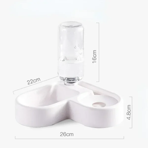 Dog Bowl Pet Automatic Feeder Dog Cat Drinking Bowl Feeding Dispenser Pet Supplies
