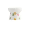 Sd57fe924b1d64fefb75c5746ae86743fm.webp Anti Knock Ceramic Cat Bowl Creative Cute Dog Food Feeding Basin Large Capacity Slanted Mouth Pet High Foot Bowl Water Container