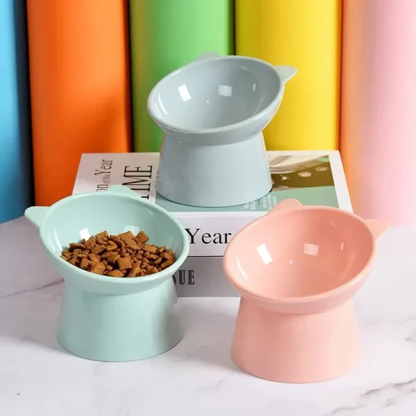 Pet Eating Bowl Portable Dog Two Bowls With Water Bottle